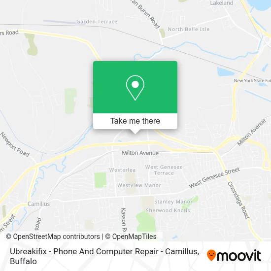 Ubreakifix - Phone And Computer Repair - Camillus map