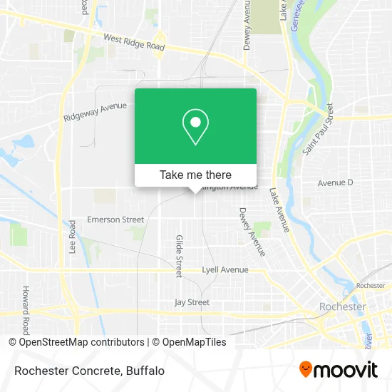 Rochester Concrete map