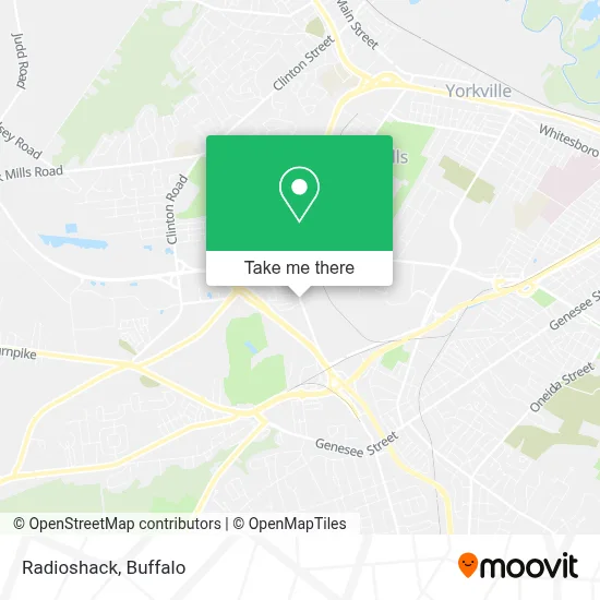 Radioshack map