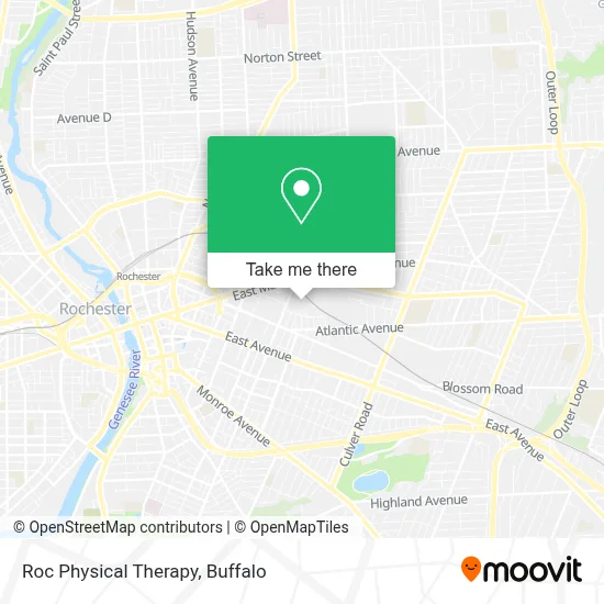 Roc Physical Therapy map