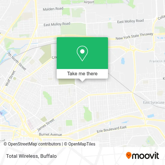 Total Wireless map