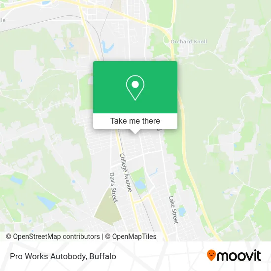 Pro Works Autobody map