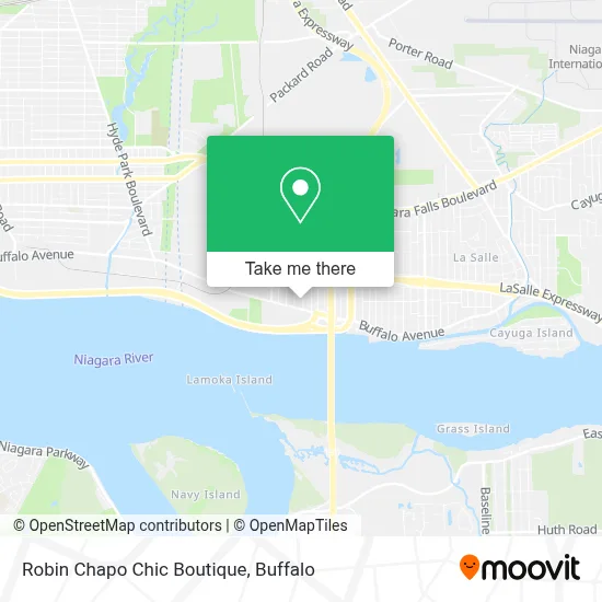 Robin Chapo Chic Boutique map