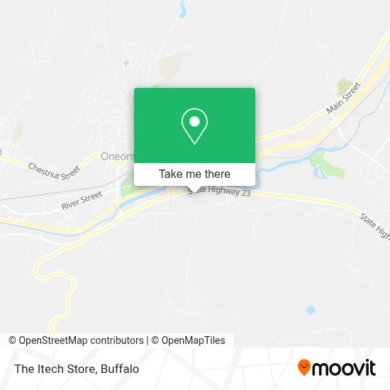 The Itech Store map