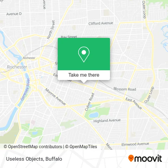 Useless Objects map