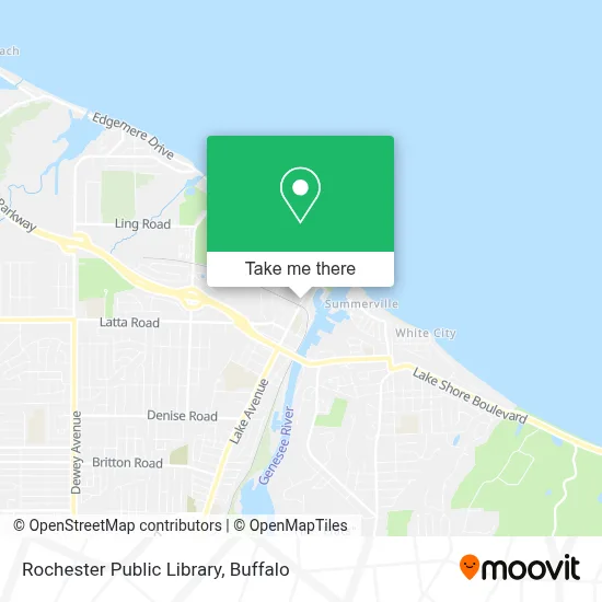 Rochester Public Library map
