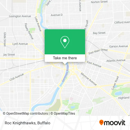 Roc Knighthawks map