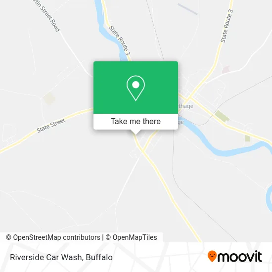 Riverside Car Wash map