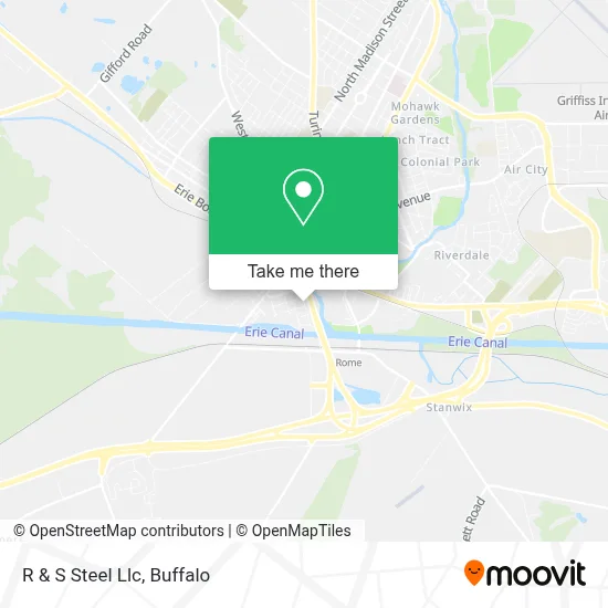 R & S Steel Llc map