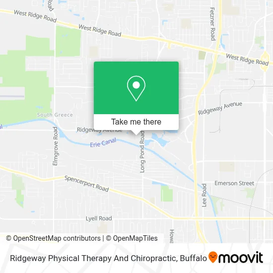 Ridgeway Physical Therapy And Chiropractic map
