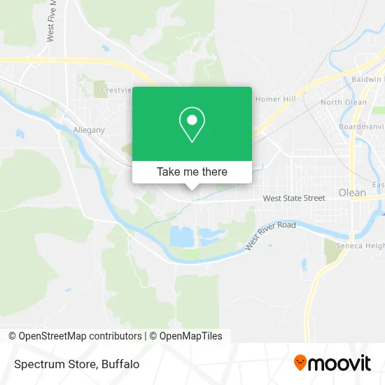 Spectrum Store map