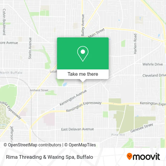 Rima Threading & Waxing Spa map