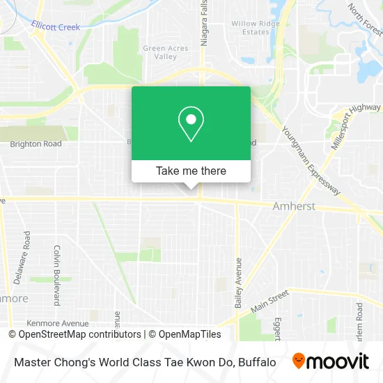Master Chong's World Class Tae Kwon Do map