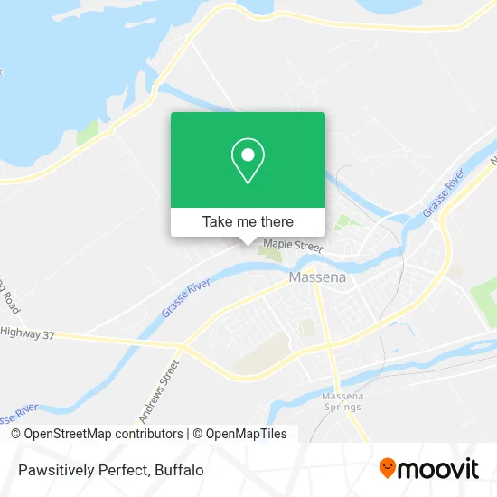 Pawsitively Perfect map