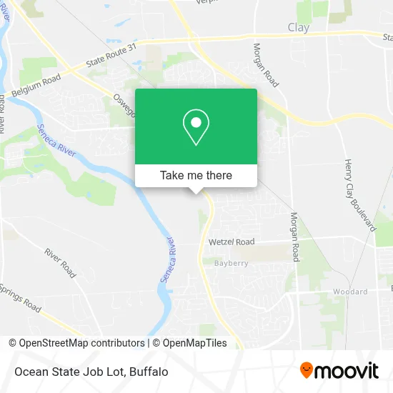Ocean State Job Lot map