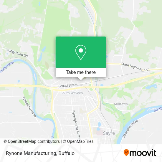 Rynone Manufacturing map