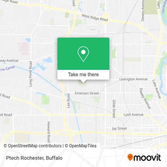Ptech Rochester map