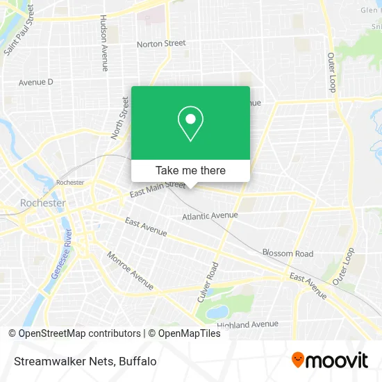Streamwalker Nets map