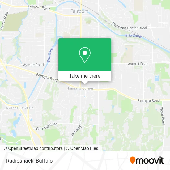 Radioshack map