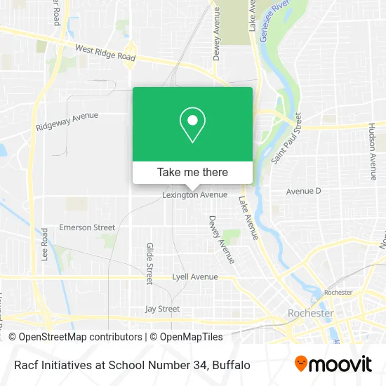 Racf Initiatives at School Number 34 map