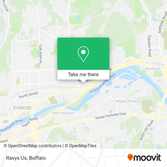 Ravyx Us map