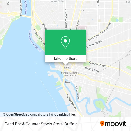 Pearl Bar & Counter Stools Store map