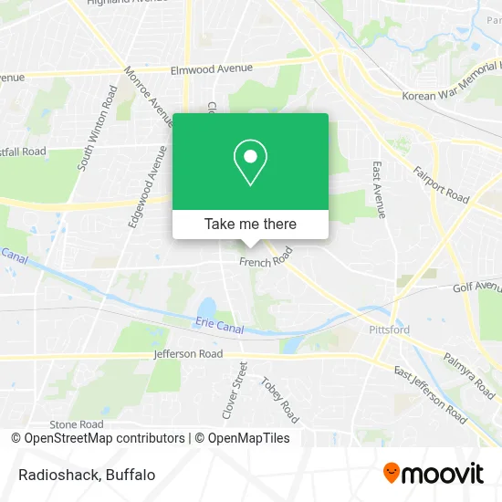 Radioshack map