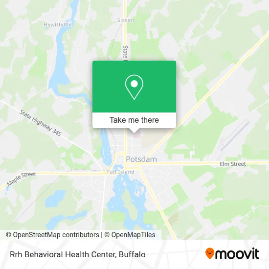 Rrh Behavioral Health Center map