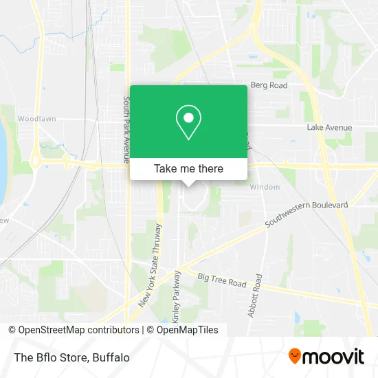 The Bflo Store map