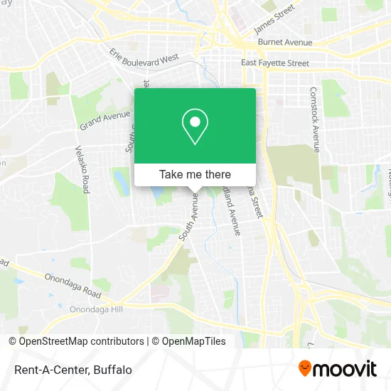 Rent-A-Center map