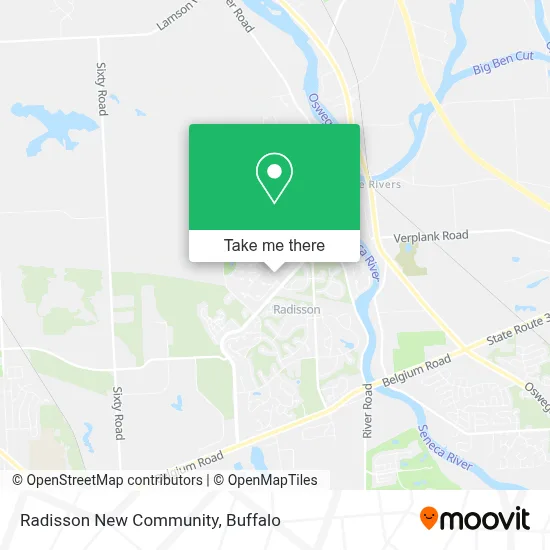 Radisson New Community map