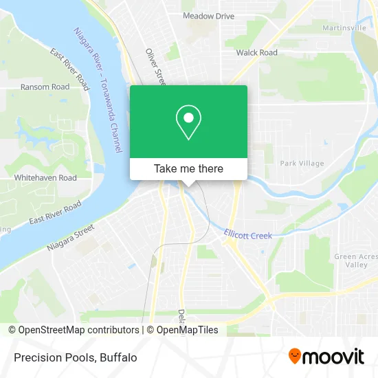 Precision Pools map