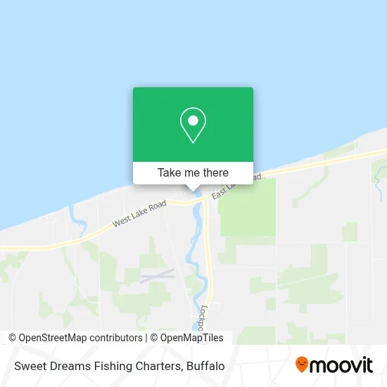 Sweet Dreams Fishing Charters map