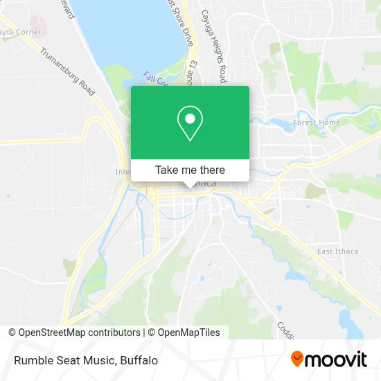 Rumble Seat Music map