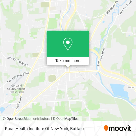 Rural Health Institute Of New York map