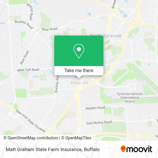 Matt Graham State Farm Insurance map