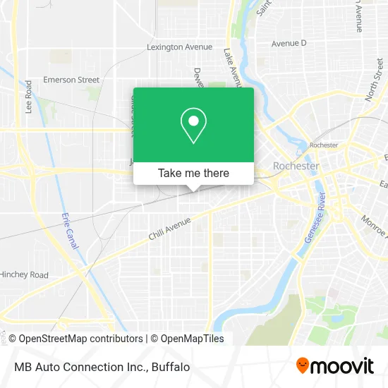 MB Auto Connection Inc. map