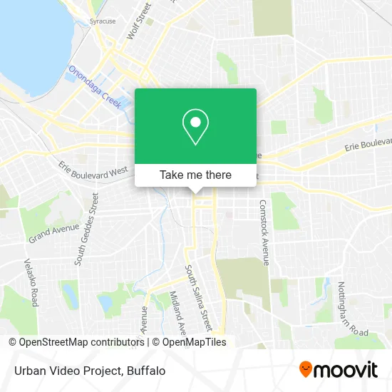 Urban Video Project map