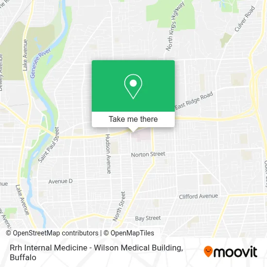 Rrh Internal Medicine - Wilson Medical Building map
