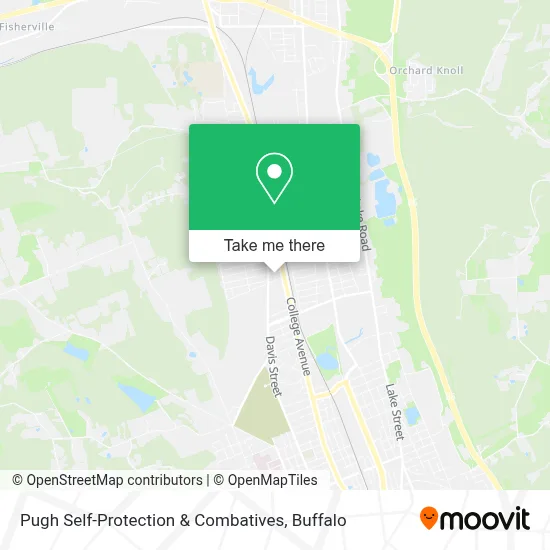 Pugh Self-Protection & Combatives map