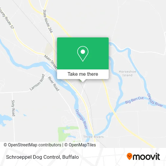 Schroeppel Dog Control map
