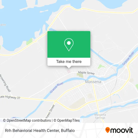 Rrh Behavioral Health Center map