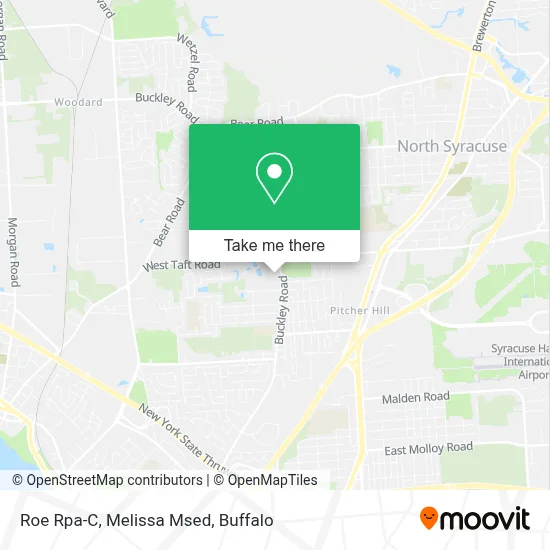 Roe Rpa-C, Melissa Msed map