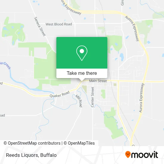 Reeds Liquors map