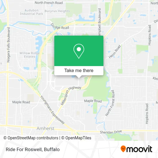 Ride For Roswell map
