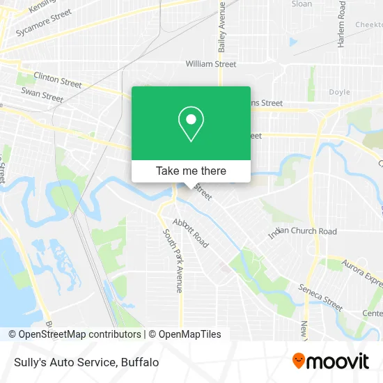 Sully's Auto Service map