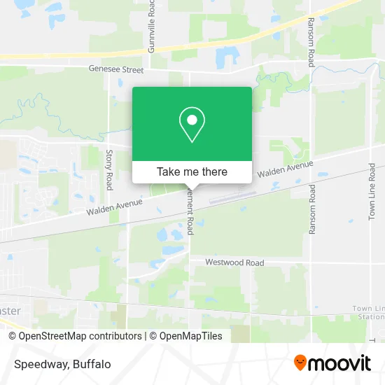 Speedway map