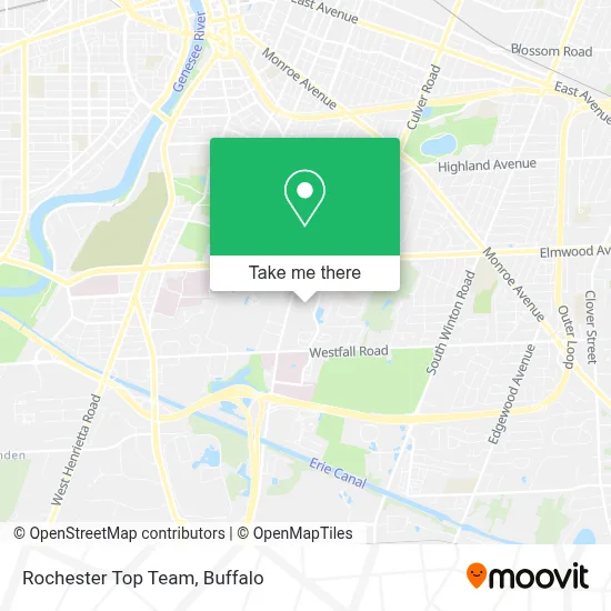 Rochester Top Team map