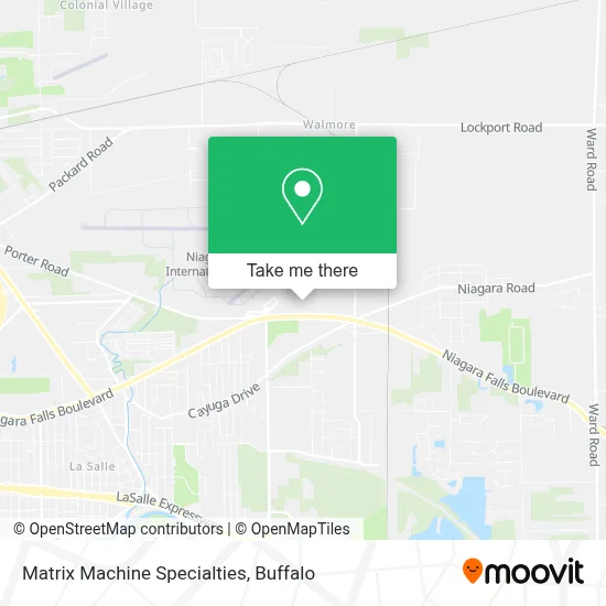 Matrix Machine Specialties map