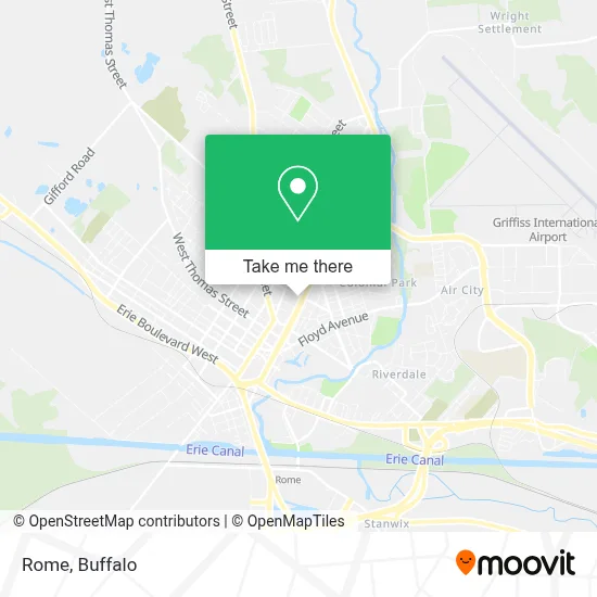 Rome map